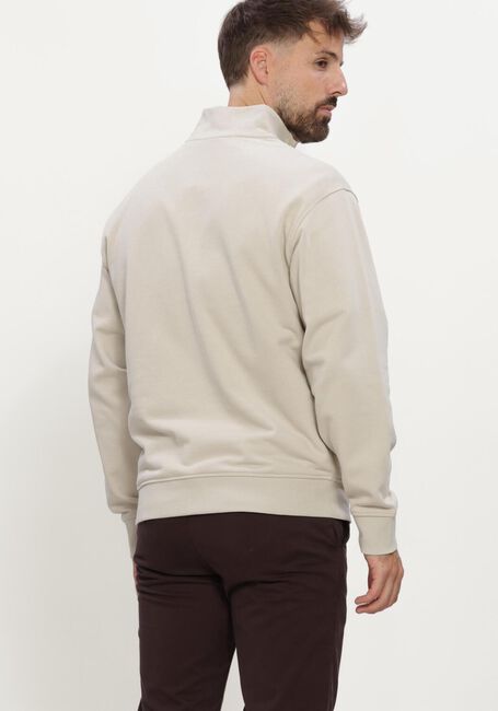 BOSS ORANGE Chandail ZE SMALLZIP en beige - large