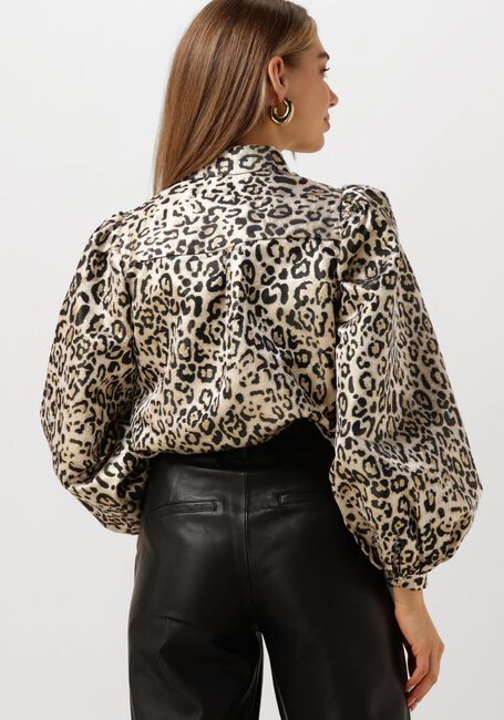 Gouden NUKUS  LETTIE BLOUSE PANTER - large