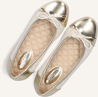 MICHAEL KORS KIDS KENYA BOW Ballerines en beige MICHAEL KORS KIDS KENYA BOW Ballerines en beige - medium