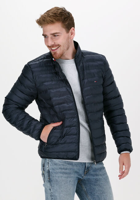 financiën slijm Verscheidenheid Blauwe TOMMY HILFIGER Gewatteerde jas CORE PACKABLE CIRCULAR JACKET | Omoda