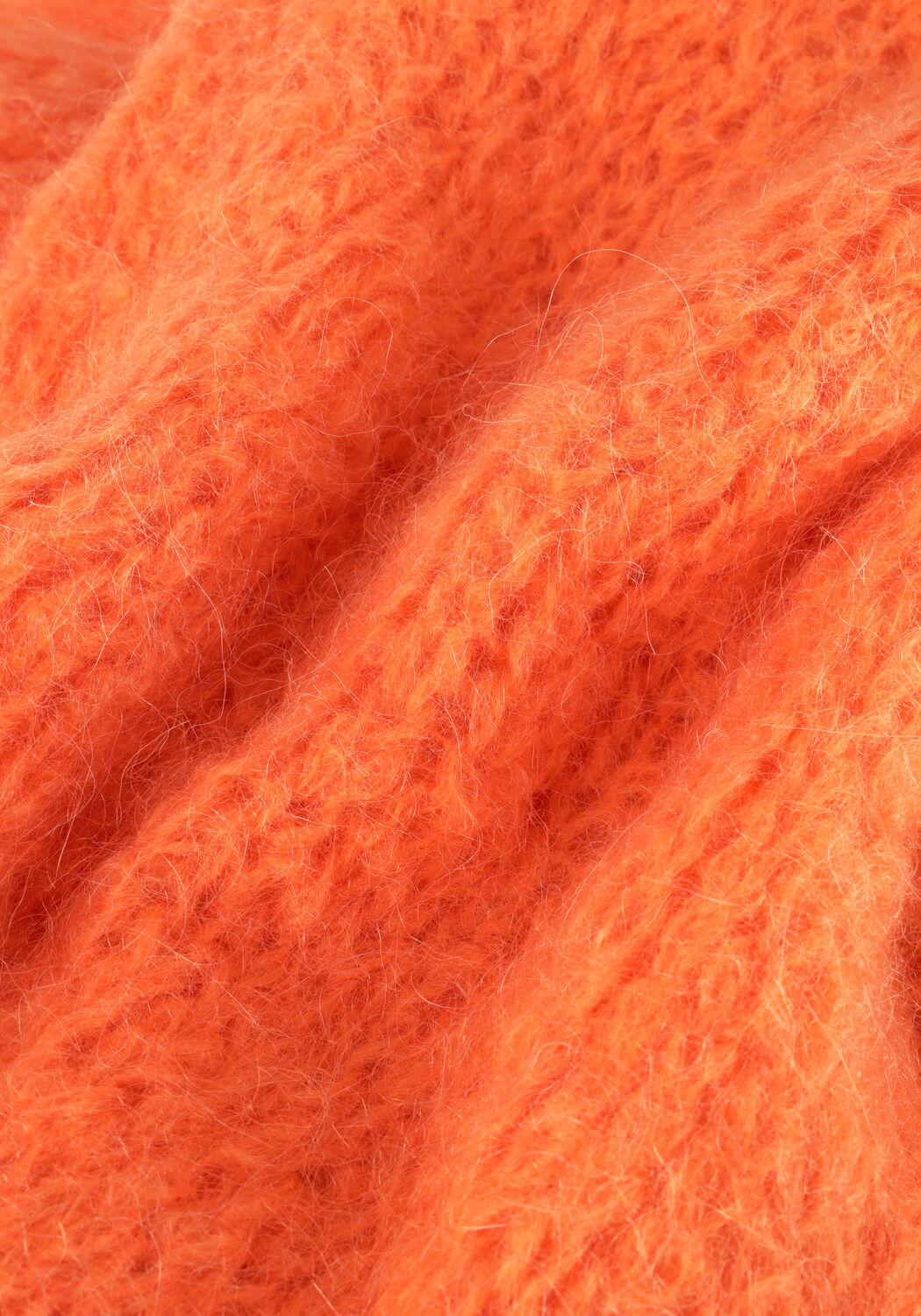 AMERICAN DREAMS Col roul&eacute; PEPPER ROLL NECK CROPPED en orange - large