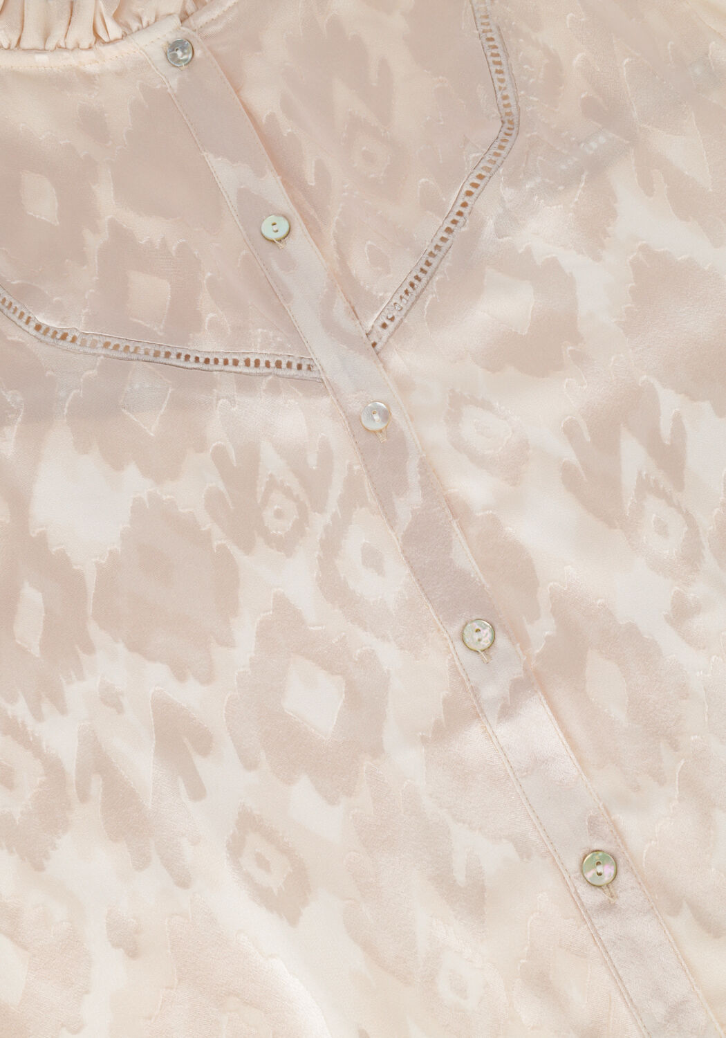 Ecru POM AMSTERDAM  BLOUSE 7083 - large