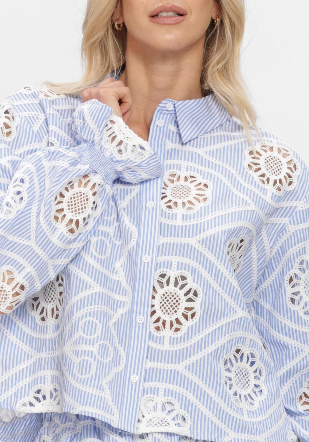 AMAYA AMSTERDAM TARA BLOUSE Blouses en bleu - large