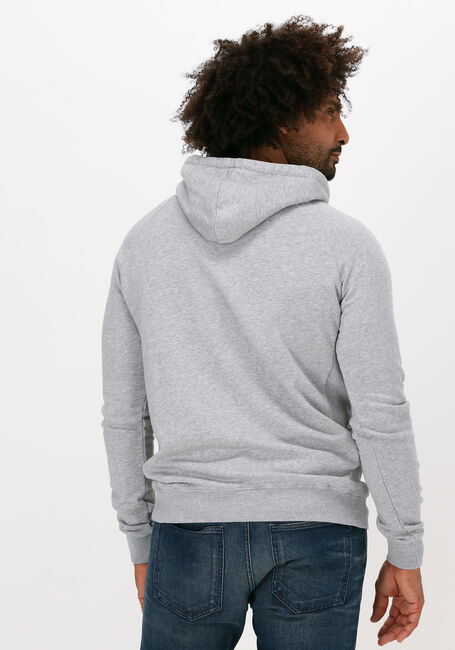 Lichtgrijze FORÉT Sweater BISON HOODIE - large