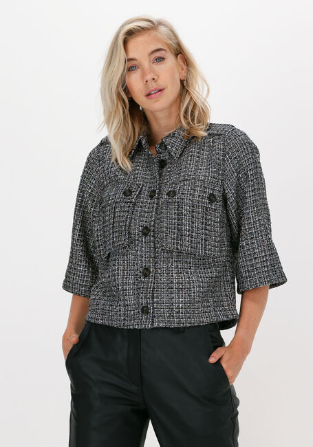 CO'COUTURE Jack IVALO BOUCLE JACKET en noir - large