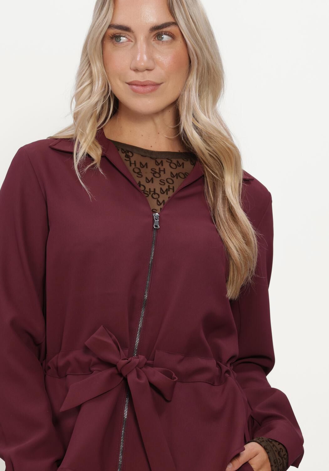 MOS MOSH MMRICE MILEY JACKET Blouses Bordeaux - large