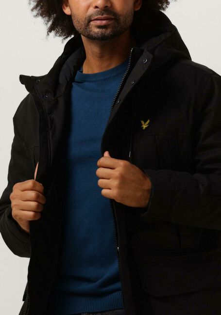 LYLE & SCOTT Parkas MICROFLEECE PARKA 2.0 en noir - large