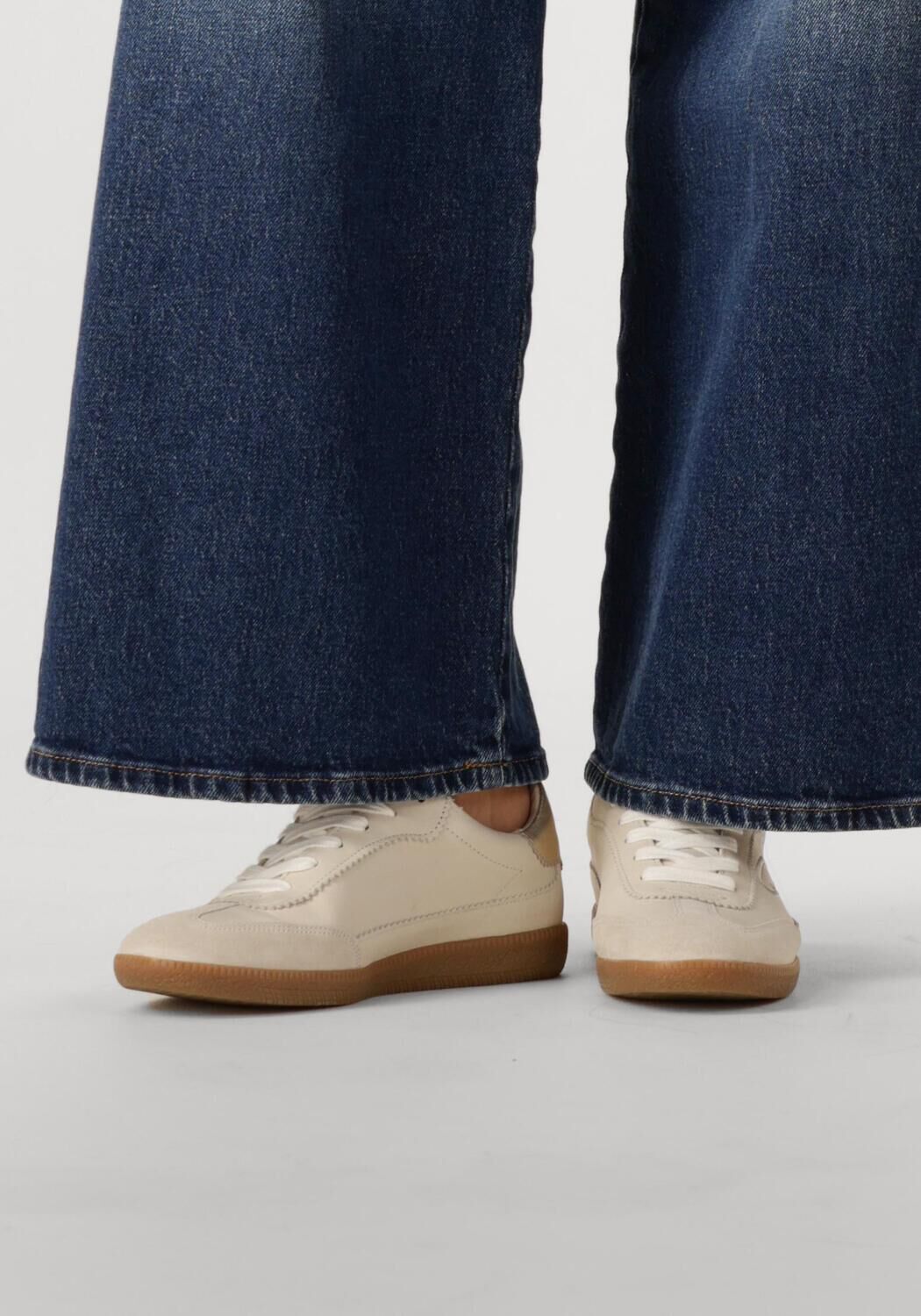 Witte FRED DE LA BRETONIERE Sneakers PEARL SIGN - large