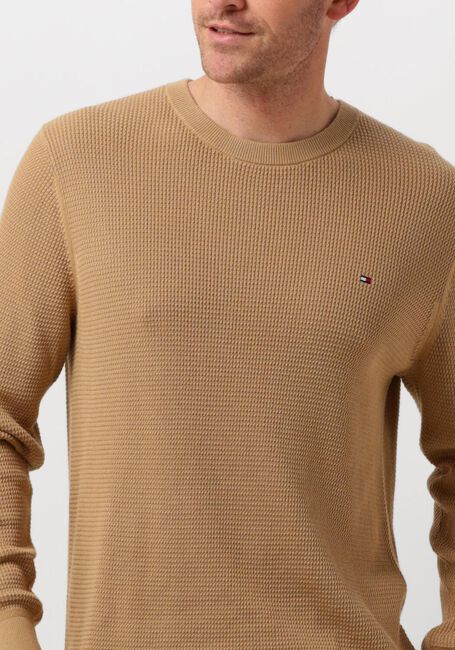 TOMMY HILFIGER Pull REFINED STRUCTURE CR Kaki - large
