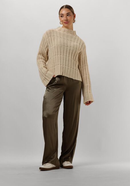 MODSTRÖM Pull FELIPEMD SHORT T-NECK en beige - large