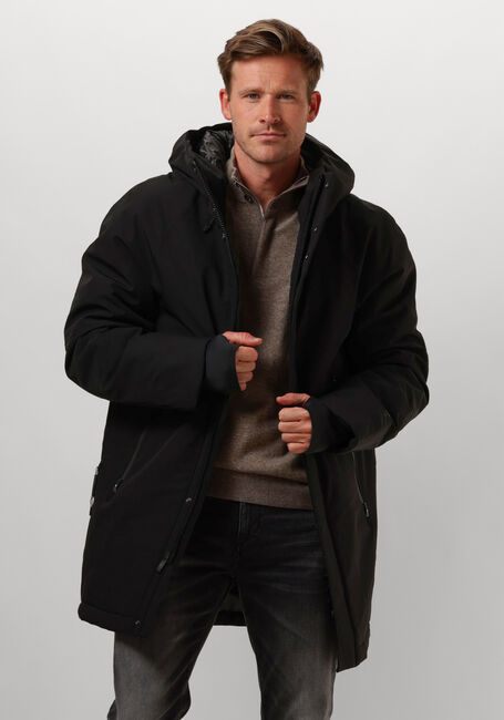 KRAKATAU Parkas QM483 en noir - large