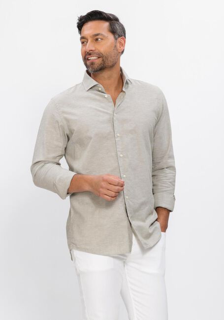 Groene PROFUOMO Klassiek overhemd SHIRT CUTAWAY SF CLASSIC - large