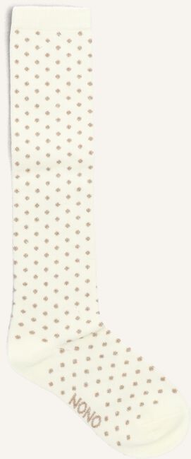 Ecru NONO Beenmode RABI LONG DOTTED SOCK Ecru NONO Beenmode RABI LONG DOTTED SOCK - large