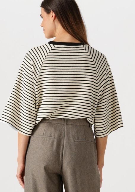 Witte CO'COUTURE T-shirt ERINCC STRIPE TEE - large