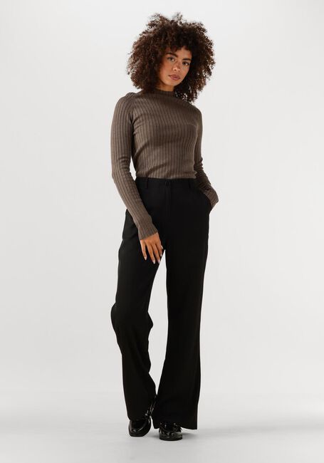 YDENCE Haut KNITTED TOP KIT en taupe - large