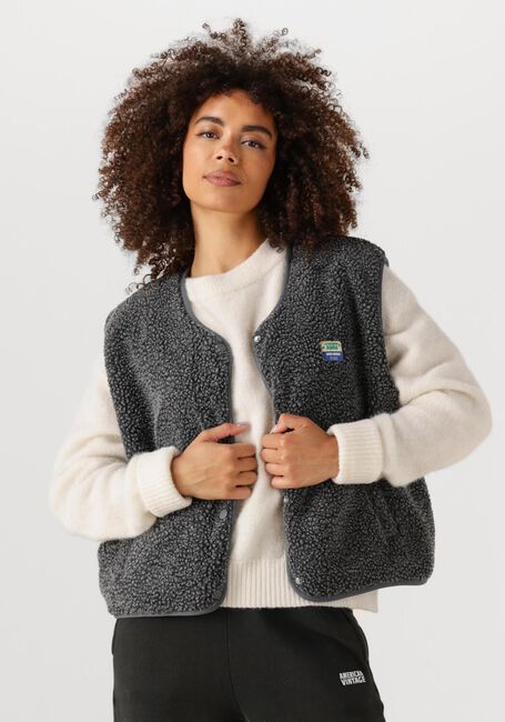 AMERICAN VINTAGE Gilet HOKTOWN Gris foncé - large