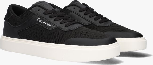 Zwarte CALVIN KLEIN Lage sneakers LOW TOP LACE UP KNIT - large