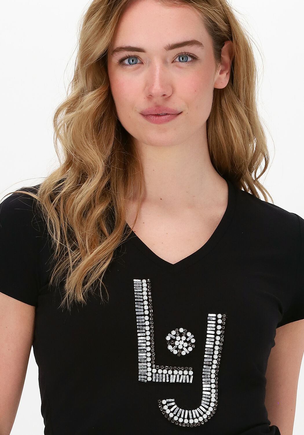 Liu jo t shirt zwart best sale