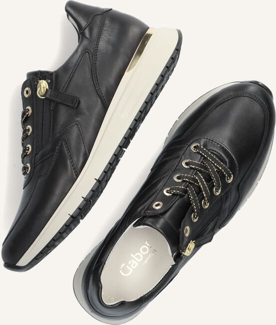 Zwarte GABOR Sneakers 448 Zwarte GABOR Sneakers 448 - large