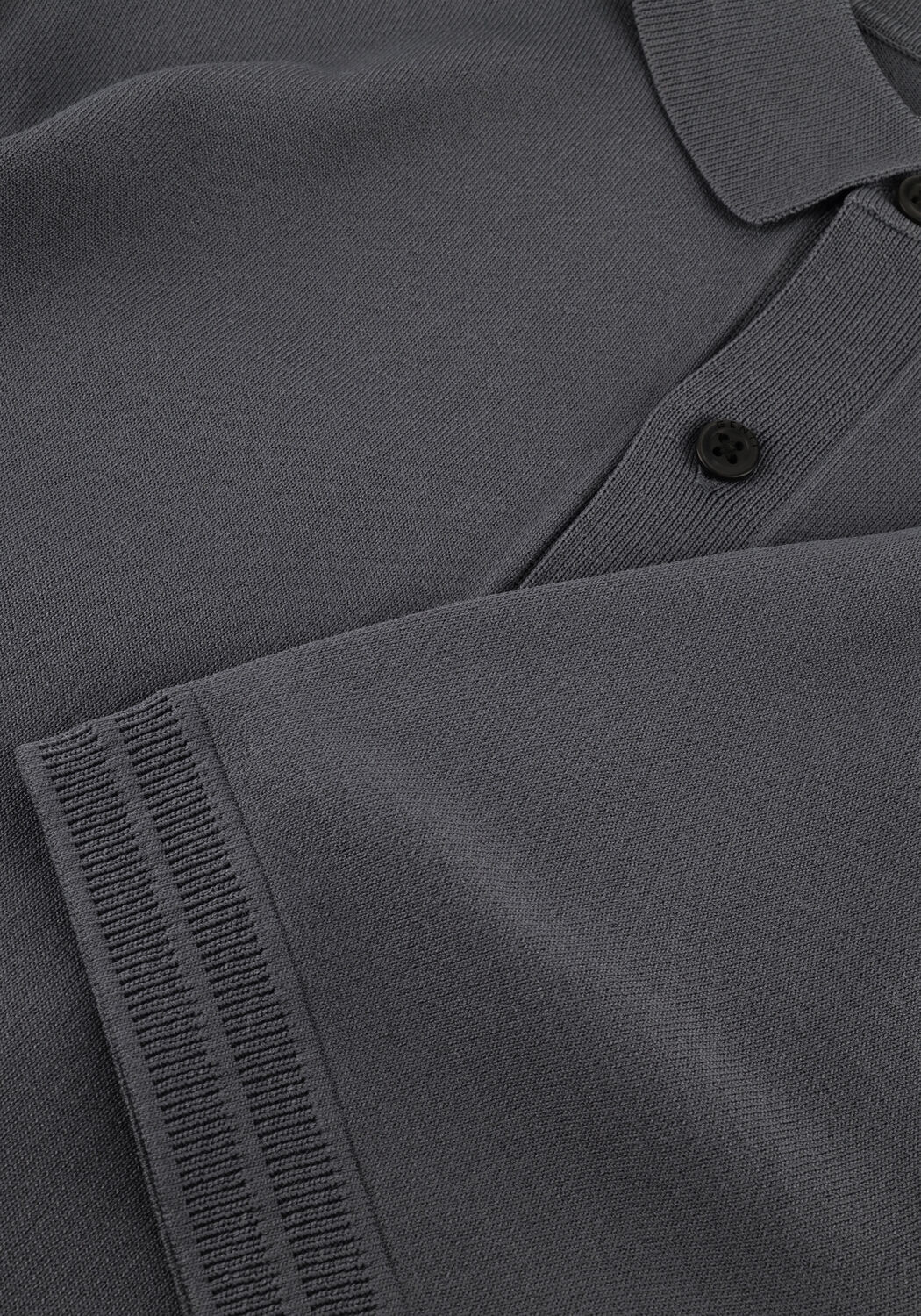 GENTI Polo POLO 2 BUTTON SS 1260 Gris fonc&eacute; - large
