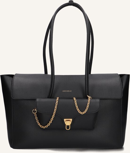 Zwarte COCCINELLE Handtas DOUBLE BEAT Zwarte COCCINELLE Handtas DOUBLE BEAT - large