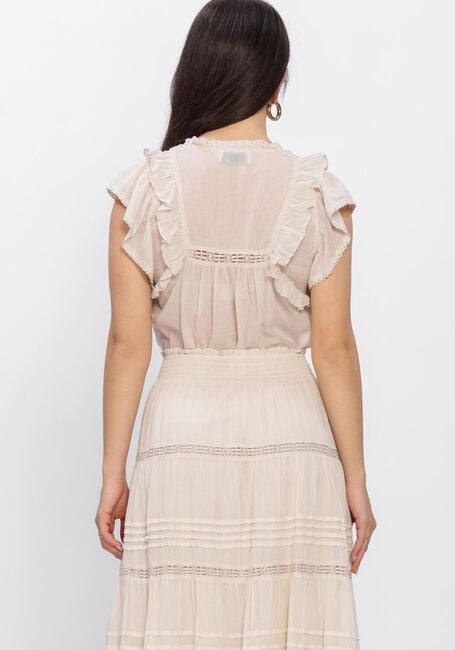 NEO NOIR JAYLA S VOILE TOP Hauts & T-shirts en beige - large