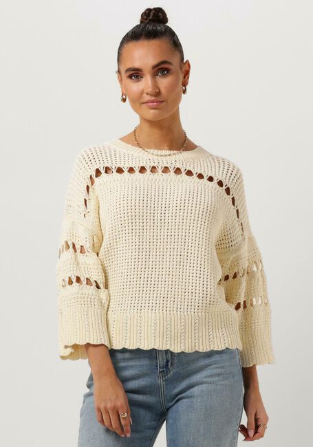 CIRCLE OF TRUST Pull ROSALIE KNIT en beige - large