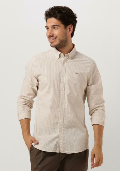 Gebroken wit SCOTCH & SODA Casual overhemd ESSENTIAL STRIPE POPLIN SHIRT - large
