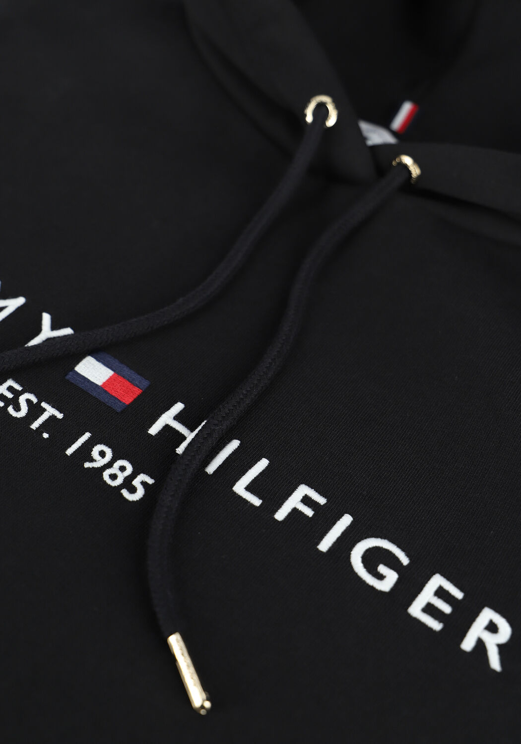 TOMMY HILFIGER Pull HERITAGE HILFIGER HOODIE LS en noir - large