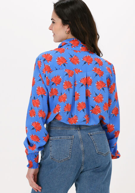 POM AMSTERDAM MILA FLOWERS Blouses en bleu - large