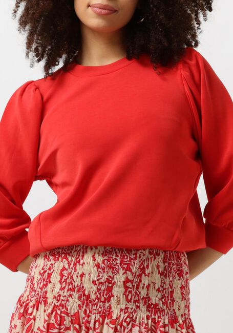 SELECTED FEMME Pull SLFTENNY 3/4 SWEAT TOP en rouge - large
