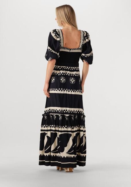 EST'SEVEN Robe maxi SOFIA DRESS en noir - large