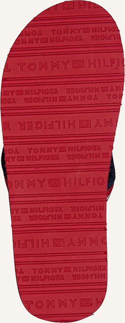 Blauwe TOMMY HILFIGER Slippers MAXI LETTERING PRINT Blauwe TOMMY HILFIGER Slippers MAXI LETTERING PRINT - large