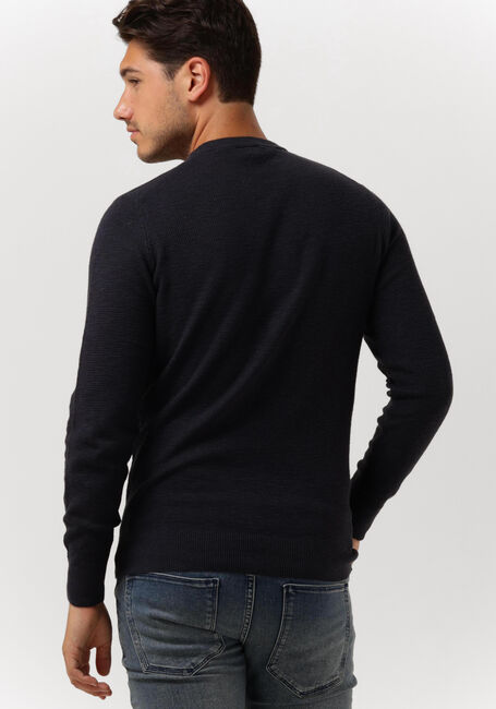 Donkerblauwe PROFUOMO Trui PULLOVER CREW NECK - large
