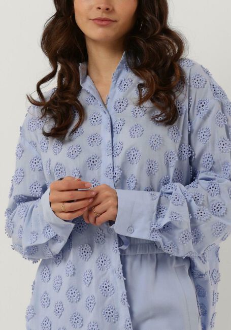 Lichtblauwe SECOND FEMALE  TAORMINA NEW SHIRT - large