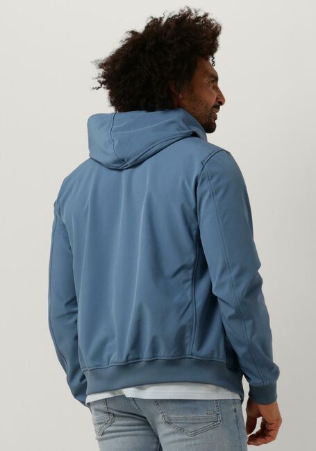 PUREWHITE Jack SOFTSHELL JACKET WITH RUBBERBADGE AT SLEEVES en bleu - large