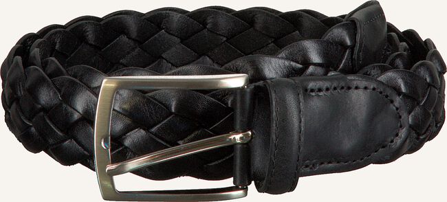 Zwarte MAZZELTOV Riem TRECCIA PELLE Zwarte MAZZELTOV Riem TRECCIA PELLE - large