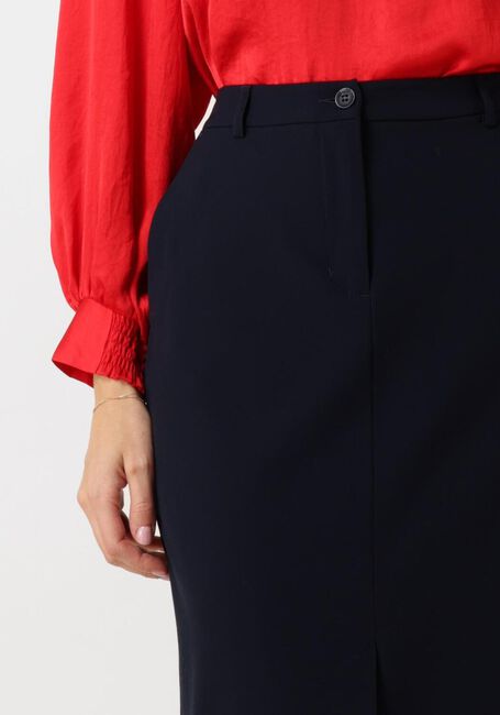 SUMMUM Jupe midi SKIRT VISCOSE BLEND en bleu - large