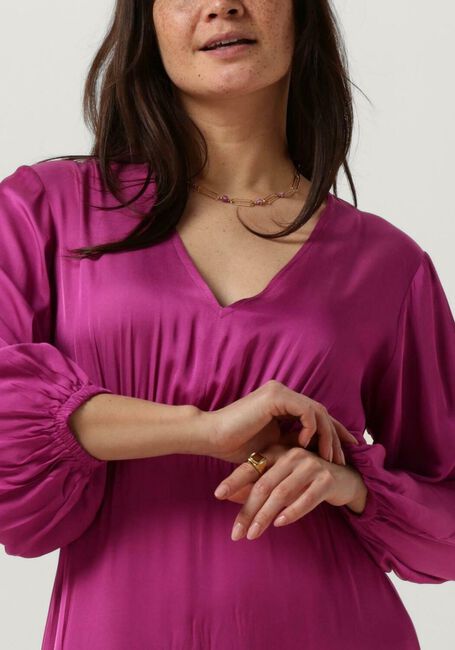 PENN & INK Robe maxi DRESS PINK en rose - large