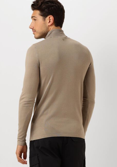 PURE PATH Col roulé ESSENTIAL KNIT TURTLENECK SWEATER en taupe - large