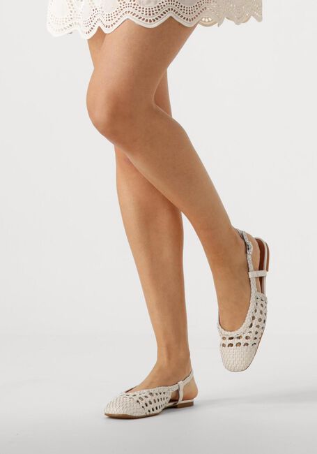 UNISA BREJO Slingbacks en blanc - large