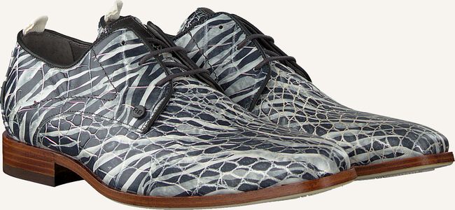 Grijze REHAB Nette schoenen GREG CROCO ZEBRA Grijze REHAB Nette schoenen GREG CROCO ZEBRA - large