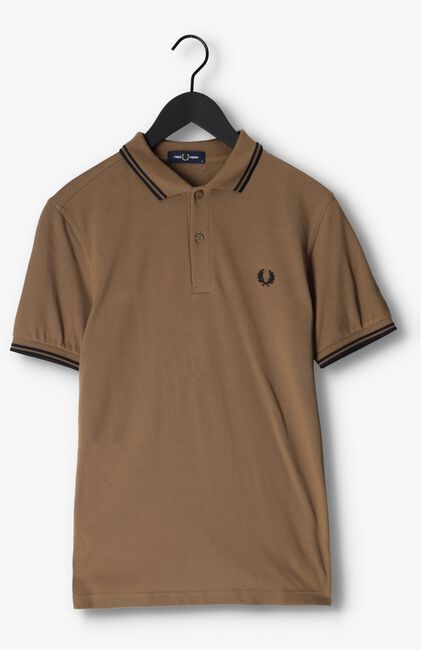 FRED PERRY Polo TWIN TIPPED FRED PERRY SHIRT en camel - large