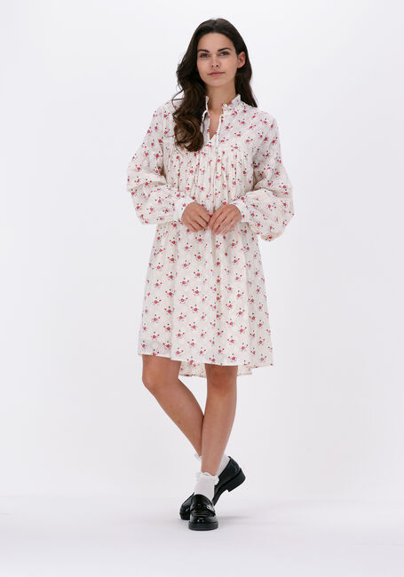 Gebroken wit LOLLYS LAUNDRY Mini jurk GEORGIA - large