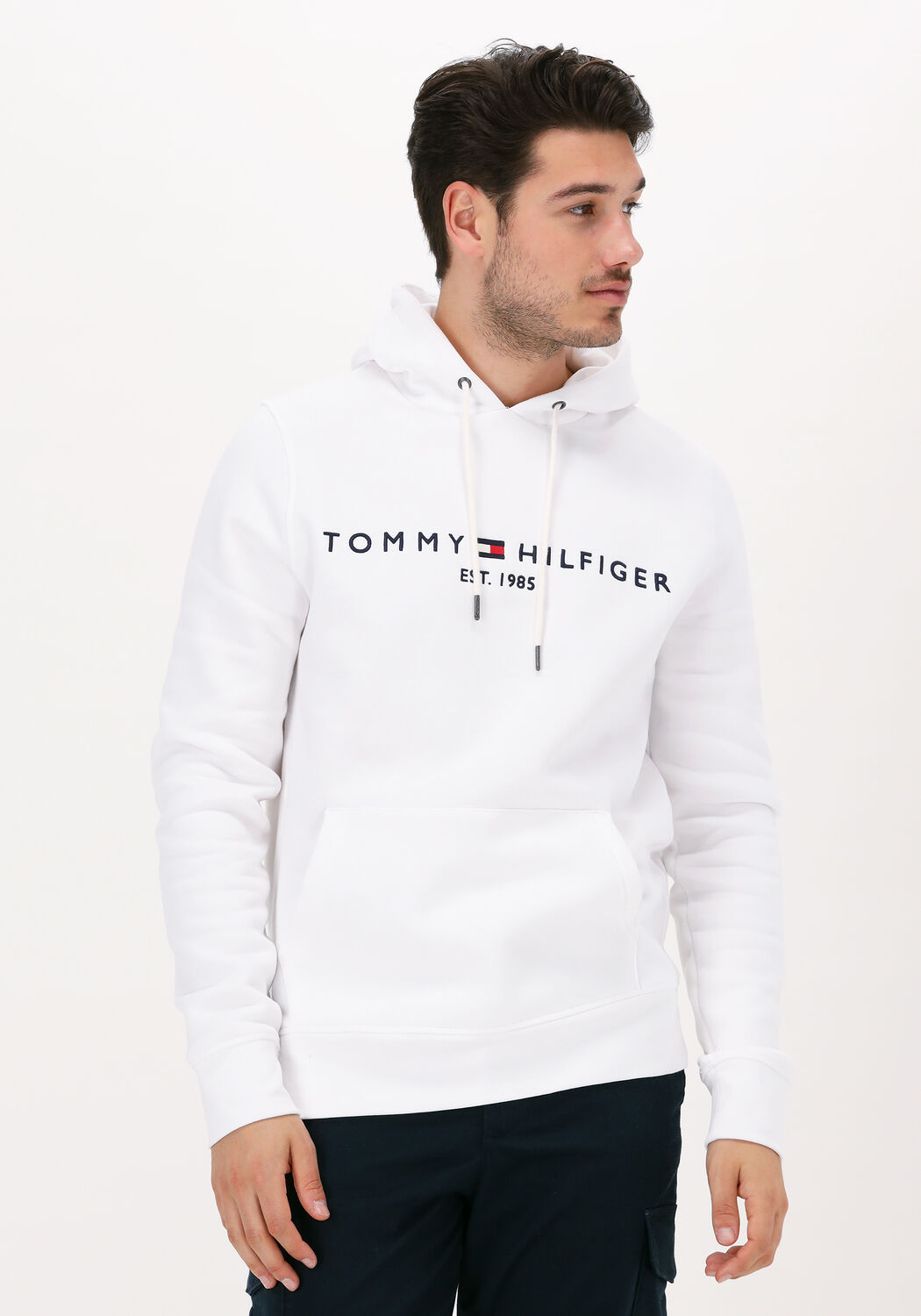Tommy hilfiger trui wit heren online