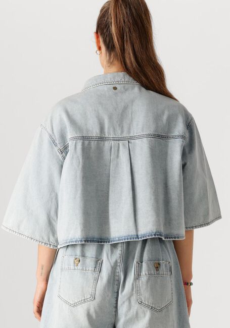 Lichtblauwe CIRCLE OF TRUST  MAE DENIM BLOUSE - large