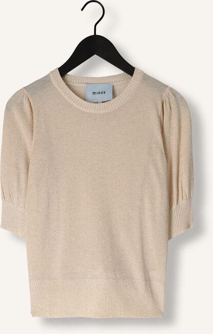 MINUS LIVA PUFF SLEEVE METALLIC KNIT PULLOVER MINUS LIVA PUFF SLEEVE METALLIC KNIT PULLOVER - large