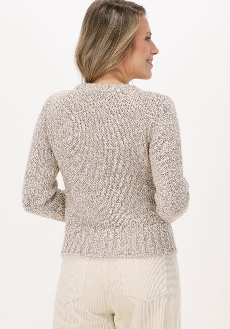 VANILIA Pull SEQUENCE KNIT en beige - large