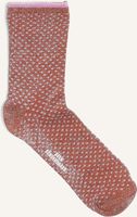 BECKSONDERGAARD Chaussettes DINA SMALL DOTS en marron BECKSONDERGAARD Chaussettes DINA SMALL DOTS en marron - medium
