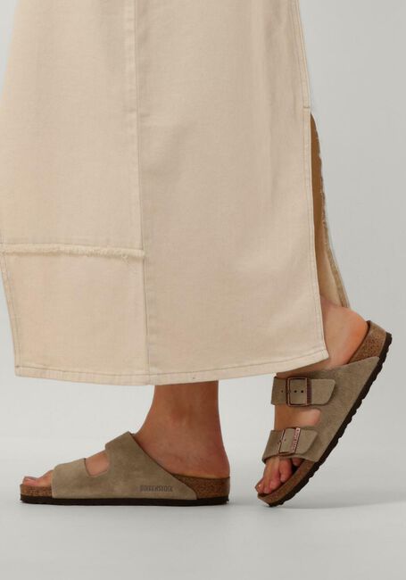 Taupe BIRKENSTOCK Slippers ARIZONA DAMES Taupe BIRKENSTOCK Slippers ARIZONA DAMES - large